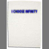 I Choose Infinity - 100% Linen Tea Towels
