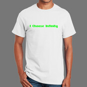 I Choose Infinity Green - Men's 'Gildan' Slim T-Shirt