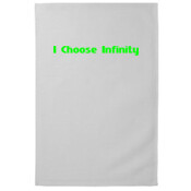 I Choose Infinity Green - 100% Cotton Tea Towel