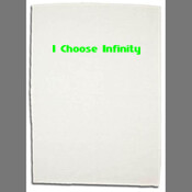 I Choose Infinity Green - 100% Linen Tea Towels