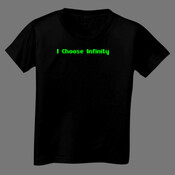 I Choose Infinity Green - Toddler Unisex T Shirt